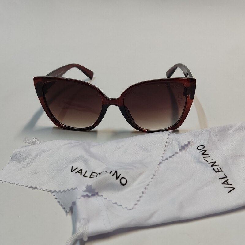 عینک آفتابی زنانه مارک VALENTINO قهوه ای