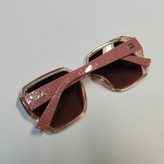 عینک آفتابی زنانه پلاریزه صورتی مارک دیور DIOR