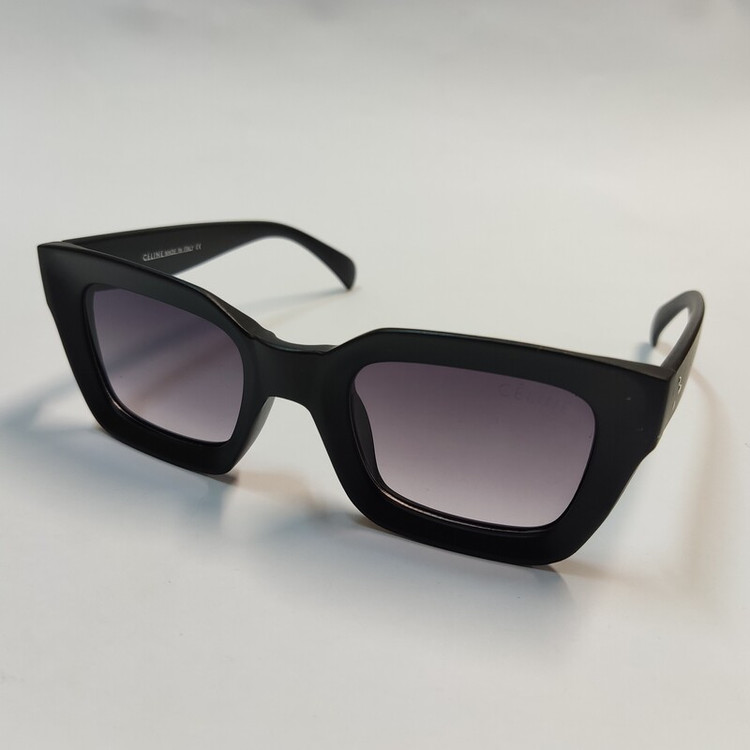 عینک آفتابی زنانه مشکی مات مارک سلین CELINE