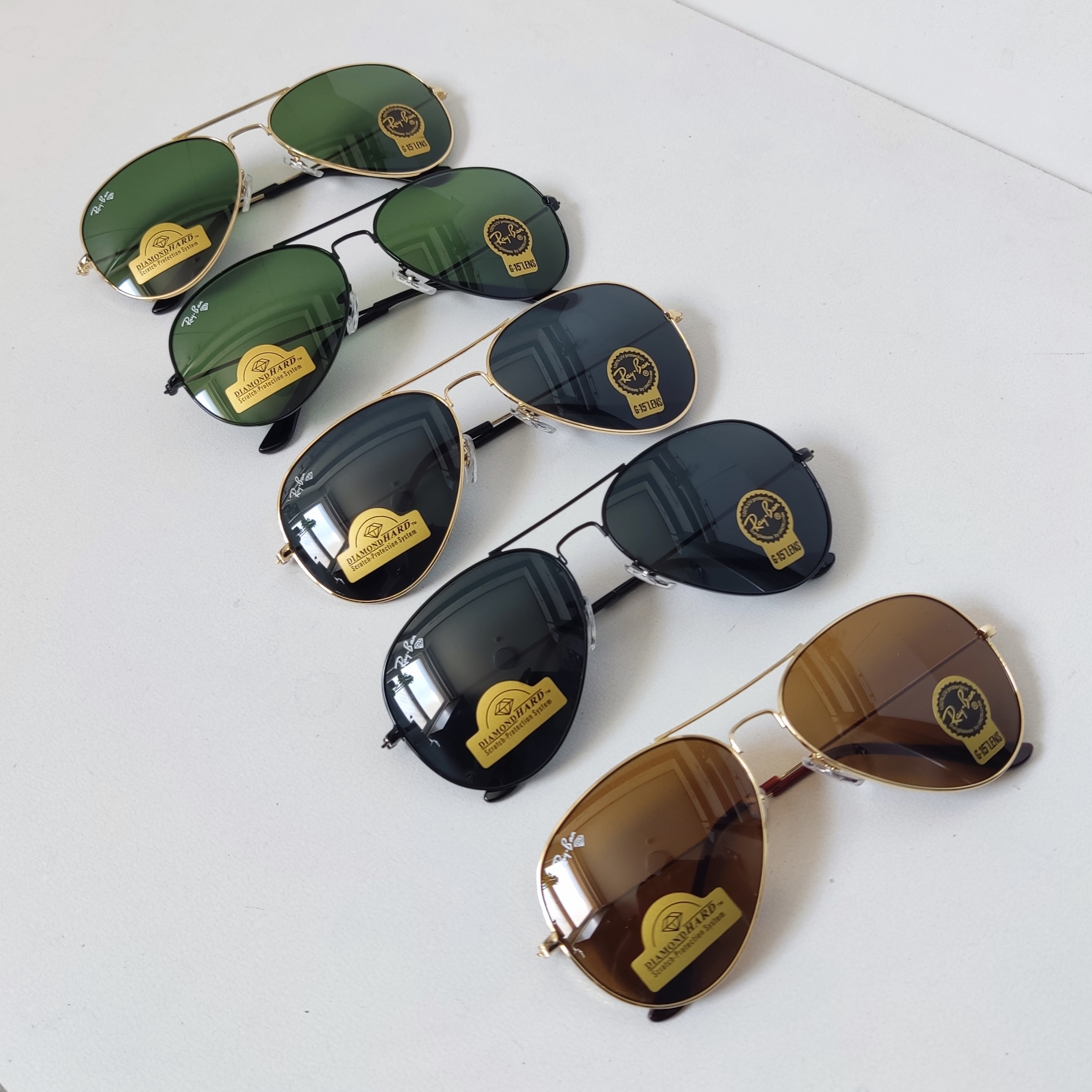 عینک آفتابی ری بن Ray Ban عدسی شیشه